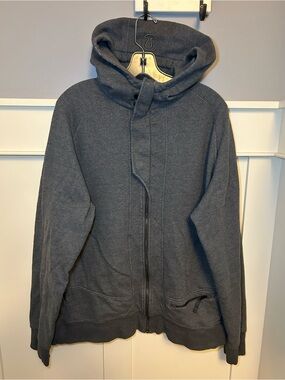 Vintage Lululemon scuba high neck zip-up hoodie